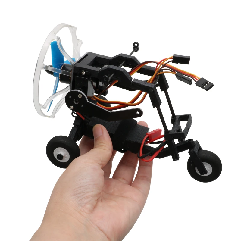 1 Juego de parabrisas RC de 1,1 metros de envergadura, tipo Plug And Play, Paramotor de Control remoto 1306, Motor sin escobillas alimentado para parapente