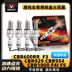 MOTORCYCLE IRIDIUM IGNITION SPARK PLUG FOR HORNET250 HORNET600 HORNET 250 600 CBR600RR CBR600 F3 F4I F5 CBR929 954 CBR1000RR