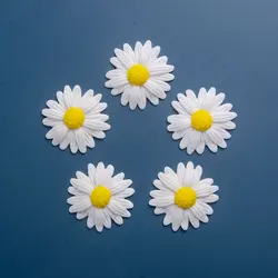 20/10/5Pcs Daisy Cupcake Toppers Daisy Flower Cake Decorations Chrysanthemum Daisy Cake Toppers for Wedding Birthday Party Decor