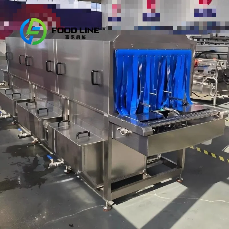Compact Tray Basket Washing Machine Space Saving Design Perfect For Small Restaurants And Cafeterias Needing Efficient Dishware