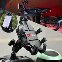 Phone Holder Handlebar Rearview Mirror Mount GPS Clip For NIU GOVE G1 NXT RQI X3 F100 F200 F400 G100 G400/T Scooter Accessories