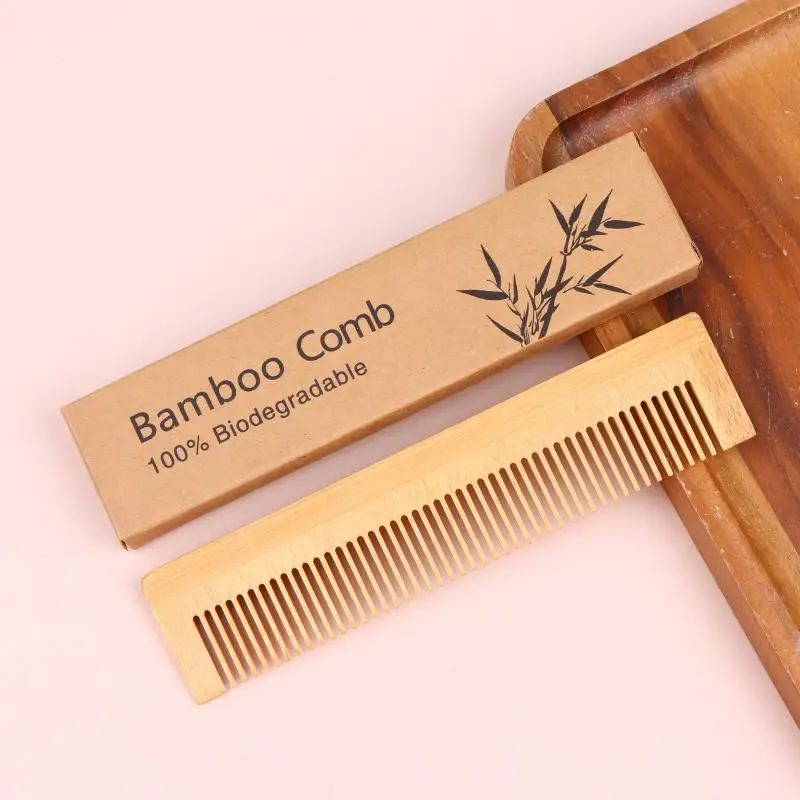 1/2/3Pcs Bamboo Massage Comb Anti Static Hair Care Brush Portable Hairdressing Styling Tool For Men Women Daily Grooming