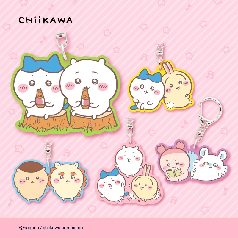 

Chiikawa PVC Keychain Blind Box, Cute Mini Keychain, Key Ring, Pendant - Gift and Collectible Accessory for Children and Adults