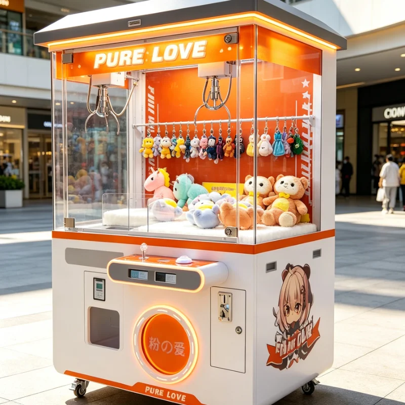 Arcade Toy Claw Vending Machine - آلة مخلب ألعاب مخصصة بقوة قبضة