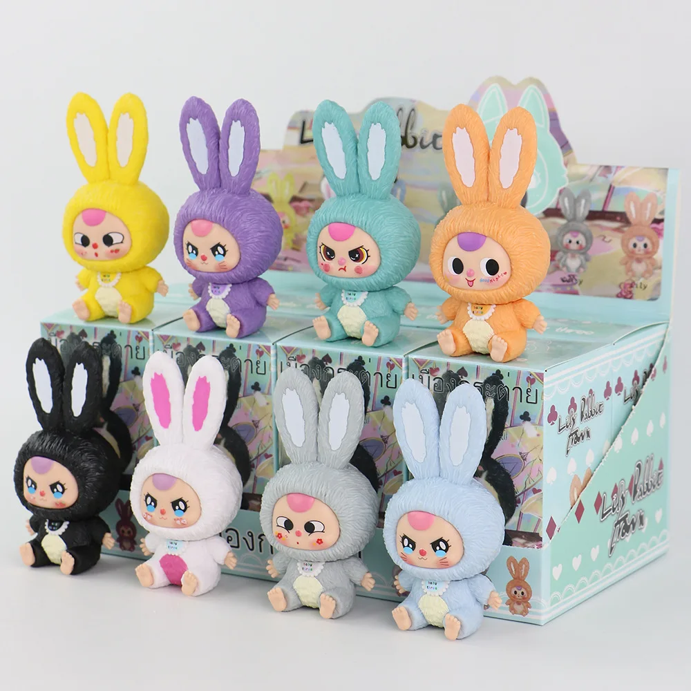 

Baby Three Blind Box ПВХ Модель Фигурка Игрушка Kawaii Аниме Кукла Настольные Маленькие Украшения Модель Кукла Для Фанатов Подарок