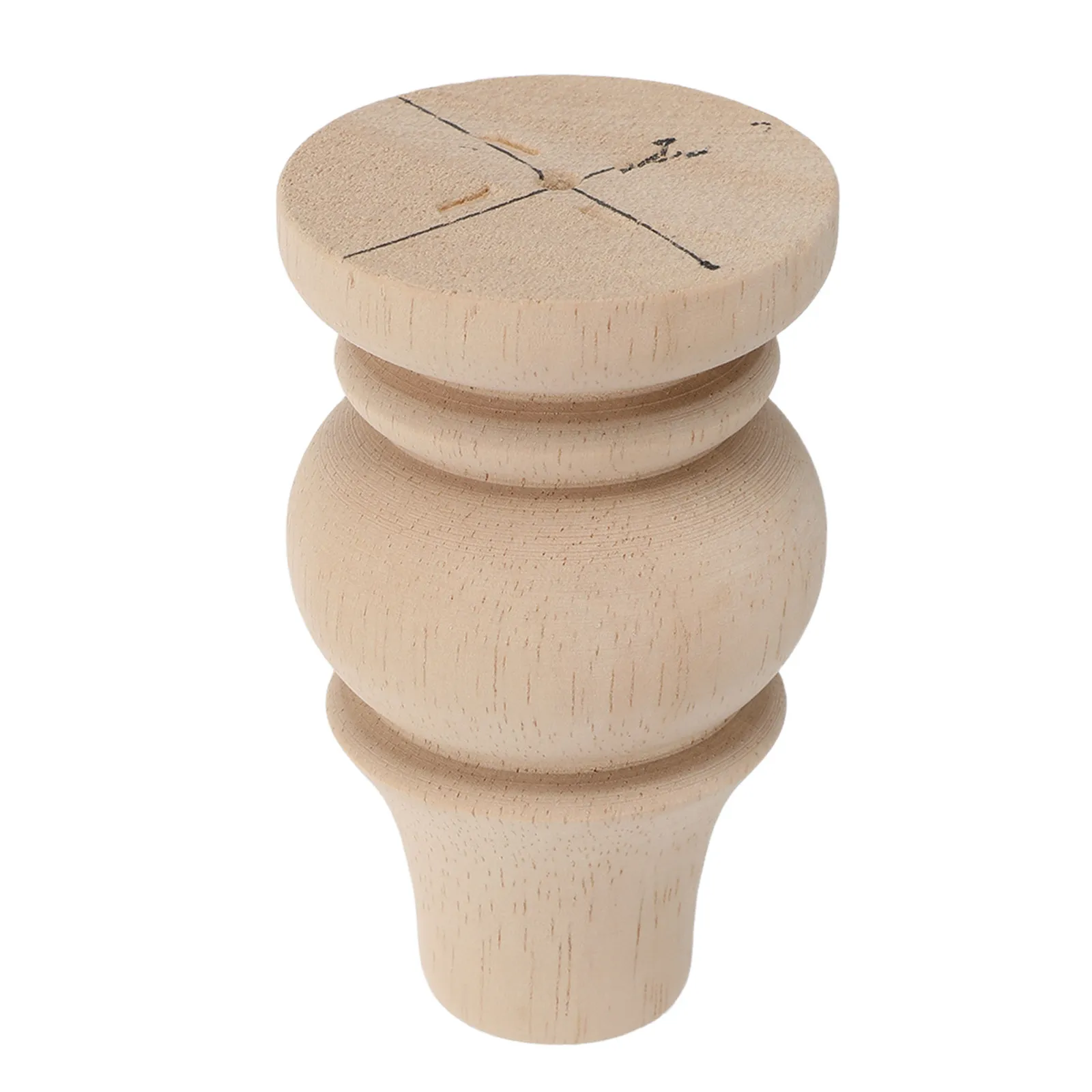 French Style Decorative Wooden Column Feet for Furniture Elegant Home Accessories 10Cm Diameter High Quality Hardwood Pillars