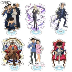 Detective Conan Anime Figure Acrylic Stand Cartoon Action Decoration Cosplay Model Plate Small Desktop Toy Keychain Wedding Gift