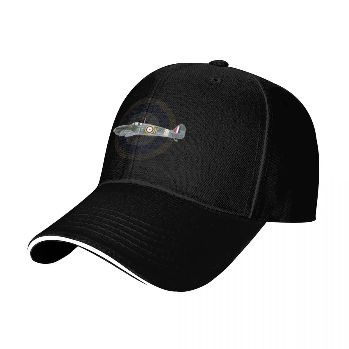 Spitfire Supermarine Vb Aircraft Baseball Cap Streetwear Hip Hop Trendy Vintage Retro Embroidered Lightweight Packable