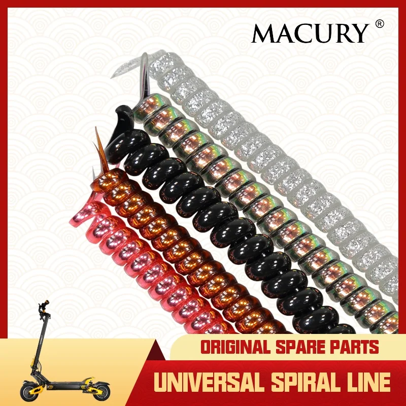 Universal Protecting Outer Spiral Line for Electric Scooter VSETT ZERO DUALTRON KAABO TEVERUN KUGOO INOKIM Wrapping Winding Tube