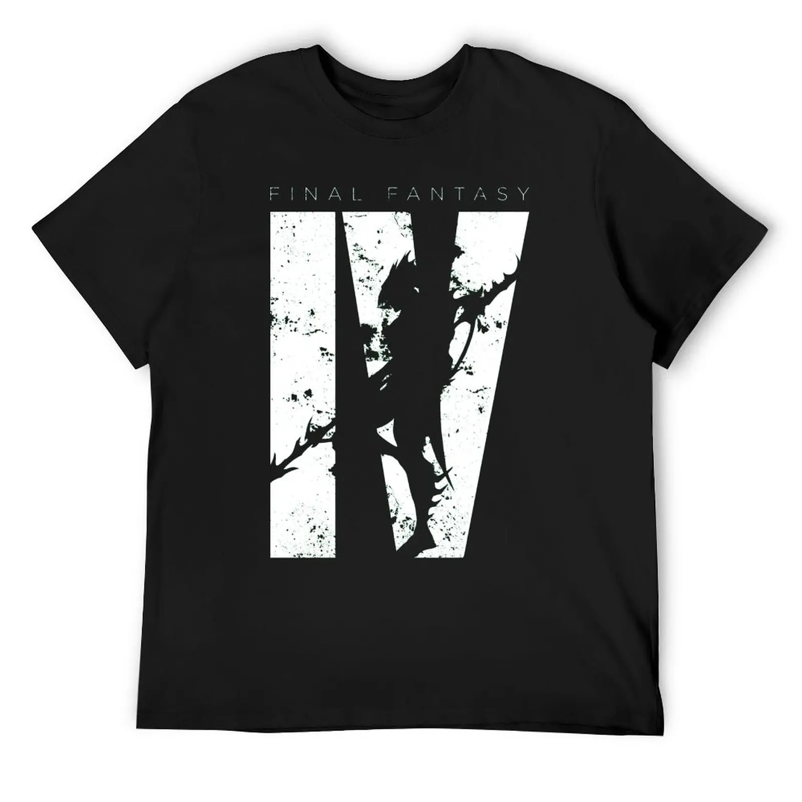 Final Fantasy IV Minimal Final Fantasy I Top Tee Funny Graphic Harajuku Humor Top Tee Activity Competition Top Quality USA Size image 2