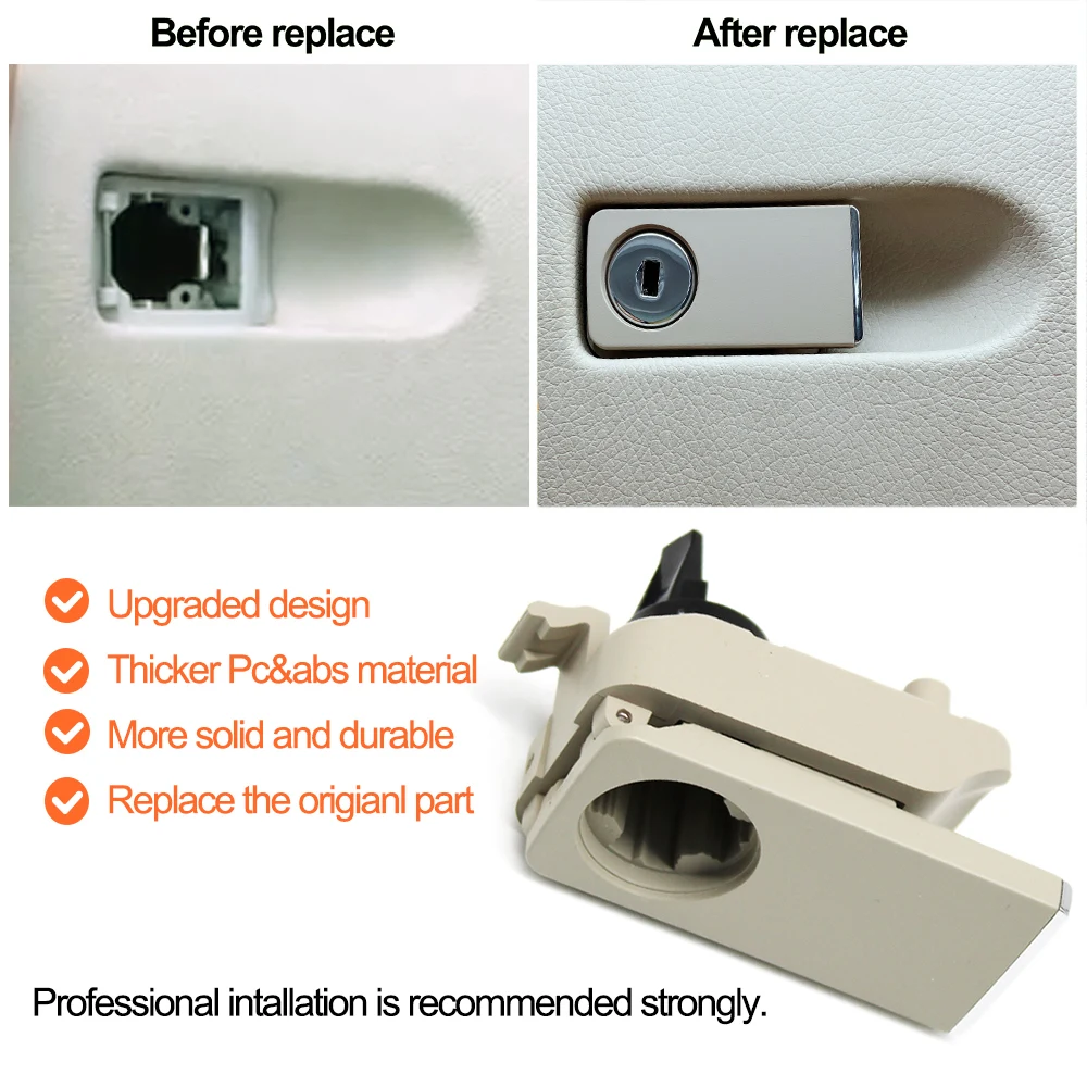 W204 W212 W207 X204 Car Glovebox Toolbox Lid Lock Switch Handle Latch Assembly For Mercedes Benz C E GLK Class 2046800098 - Image 5