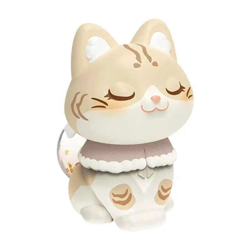 Cat Car Air Freshener Kitten Car Fragrance, Car Fragrance Interior Center Console Ornament Lucky Cat AirLuminous Lucky Cat Doll