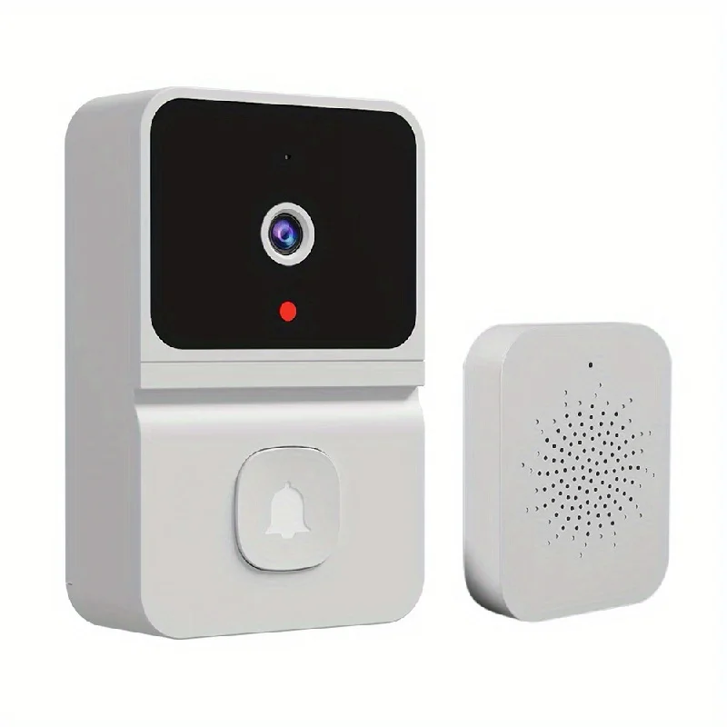 Timbre inalámbrico Tuya con WIFI, videoportero inteligente para puerta de casa, botón de cámara, timbre de bienvenida, alarma de seguridad para casa