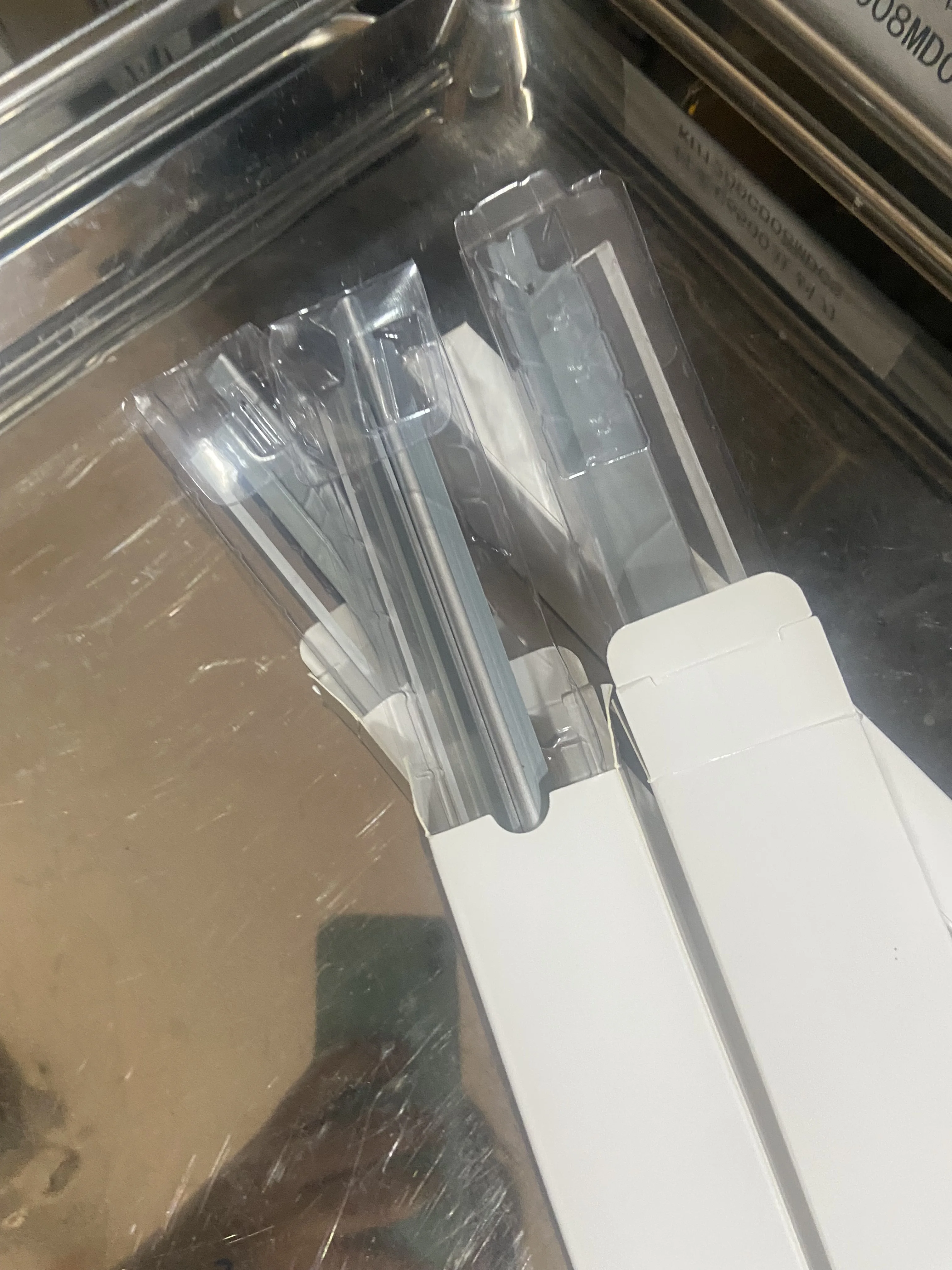 Lâmina de limpeza de tambor, 2 peças, para konica minolta bizhub pro c5500 c6500 c500 c5501 c6501 c6000 c7000 c8050 lâmina de limpador