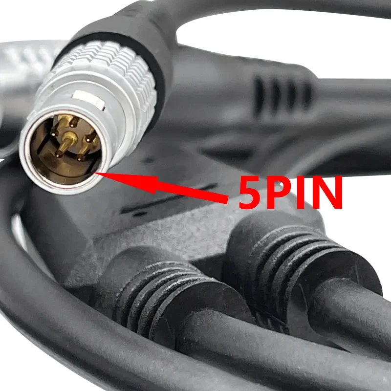 Power Cable GEV186 734697 Connect Lei ca Total Station with GPS Host And Battery GEB171
