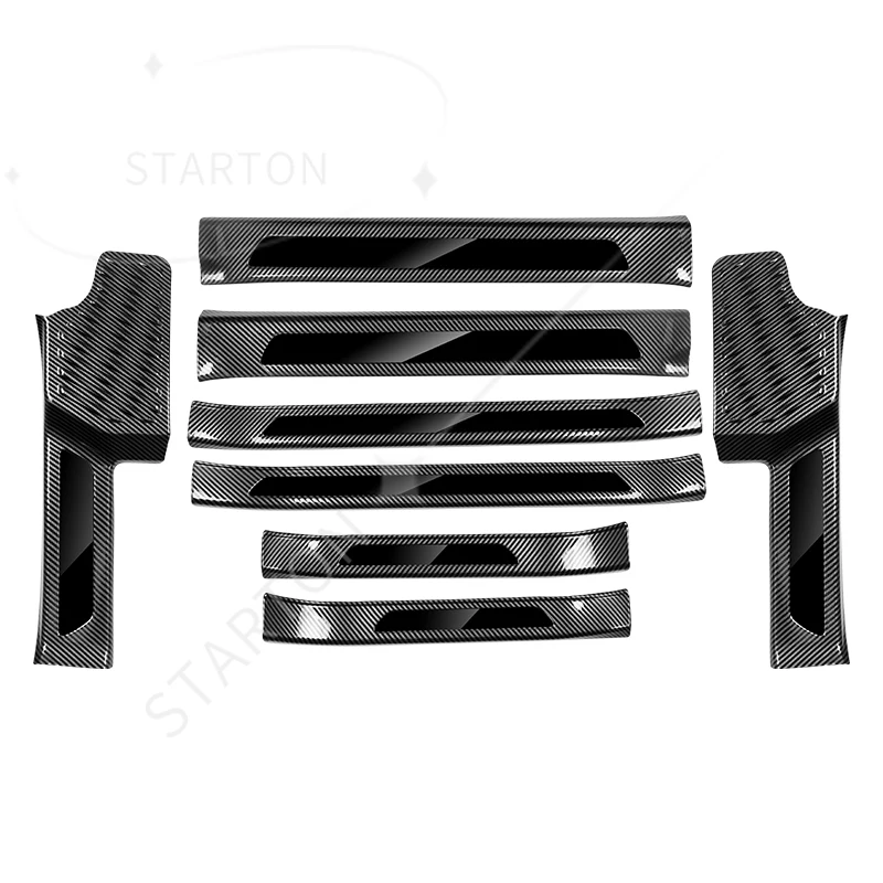 

For Toyota Land Cruiser 250 Prado LC250 1958 First Edition Threshold Decoration Protection Cover,Interior Accessories