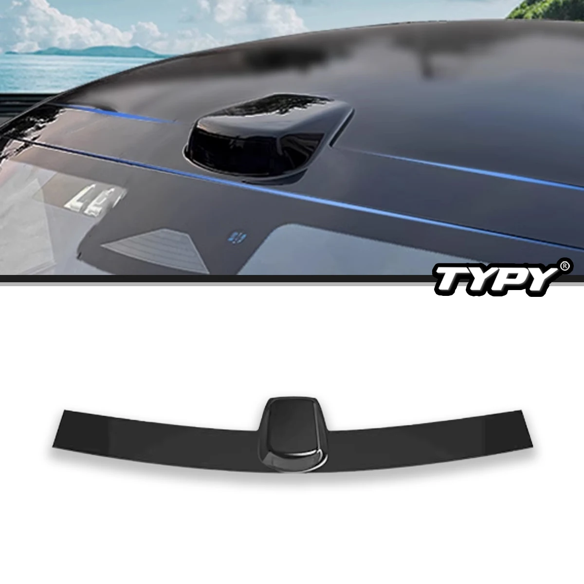 

TYPY For Leading Ideal L6 L7 L8 L9 2022-2024 Car Imitation Lidar Cover Exterior Modification Car Roof Decoration Accessories