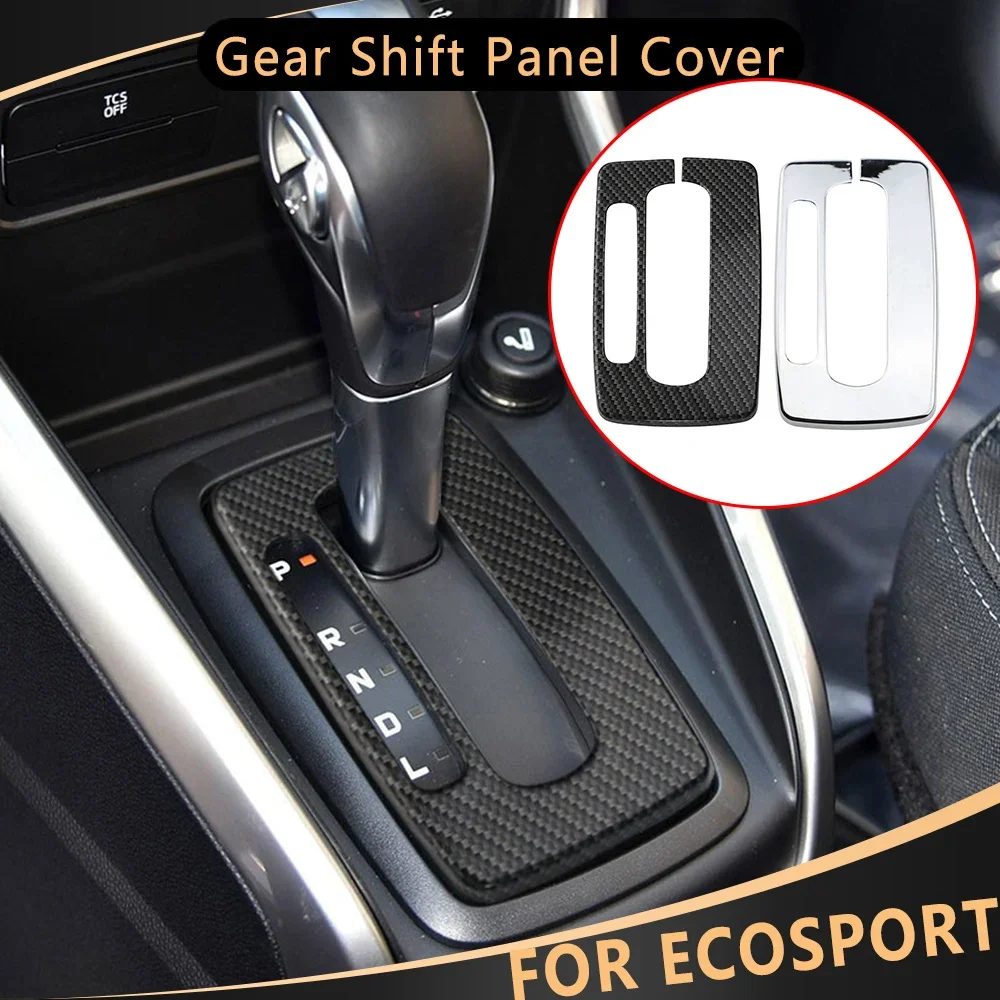 Dla Ford Ecosport 2013 2014 2015 2016 2017 Panel zmiany biegów Pokrywa Dekoracja Naklejka Wykończenie Akcesoria wewnętrzne