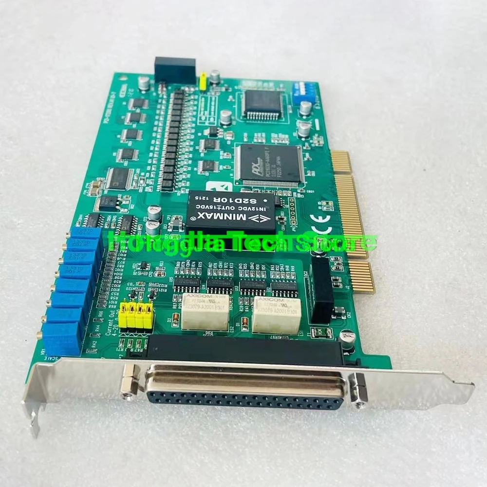 Hot Sale High Quality 4-channel Isolated Analog Output Card PCI-1720U REV.A1 Perfect Work