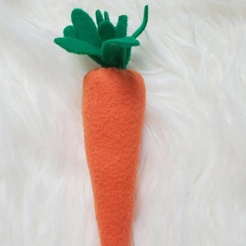 Estatua de tela nament para Festival de Pascua, decoración de zanahoria Artificial, juguete para el hogar, patio, jardín, fiesta, diseño elegante, uso práctico, 4 Uds.