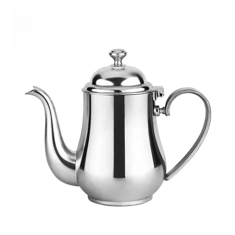 

Restaurant tableware Elegant mirror Polished stainless steel tea set