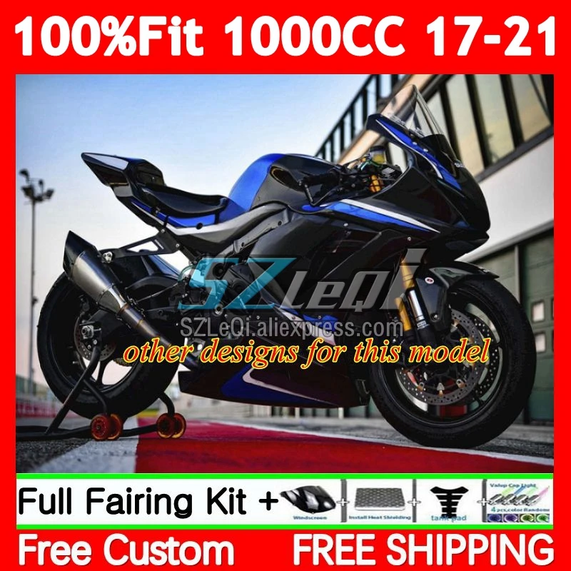 OEM K17 For SUZUKI GSXR-1000 GSXR 1000 C 84No.2 GSXR1000 17 Factory blue 18 19 20 21 GSX R1000 2017 2018 2019 2020 2021 Fairing