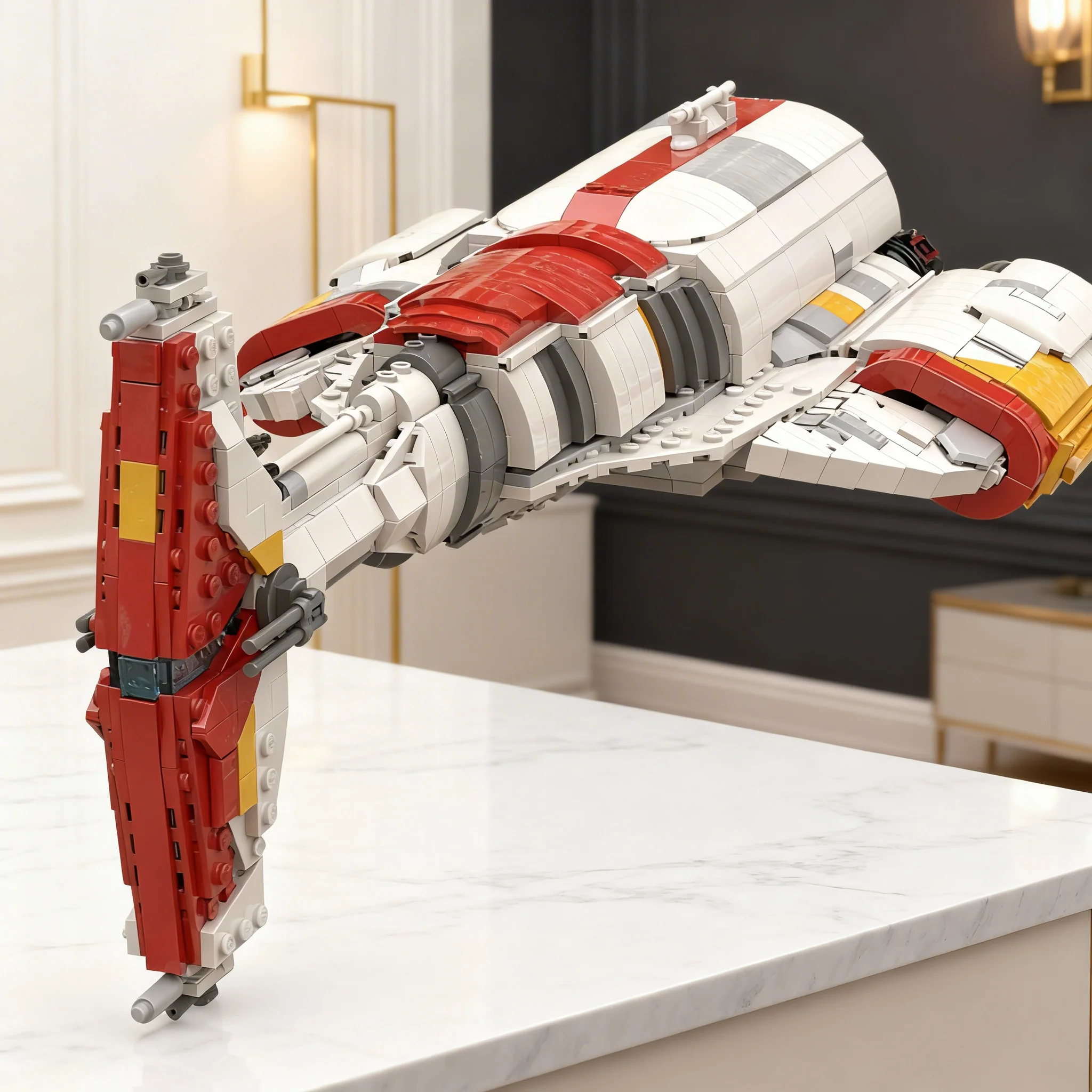 Kids Education Classes - 1477pcs MOC Endar Spire Hammerhead Class