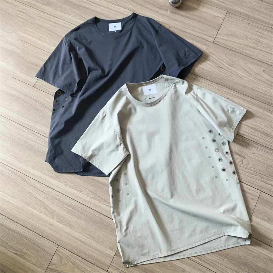 GOLDWIN 0 Series Mens Womens Breathable Perforated Tee Quick Drying 3M Reflective Trail Run Hike Outdoor Japan Design