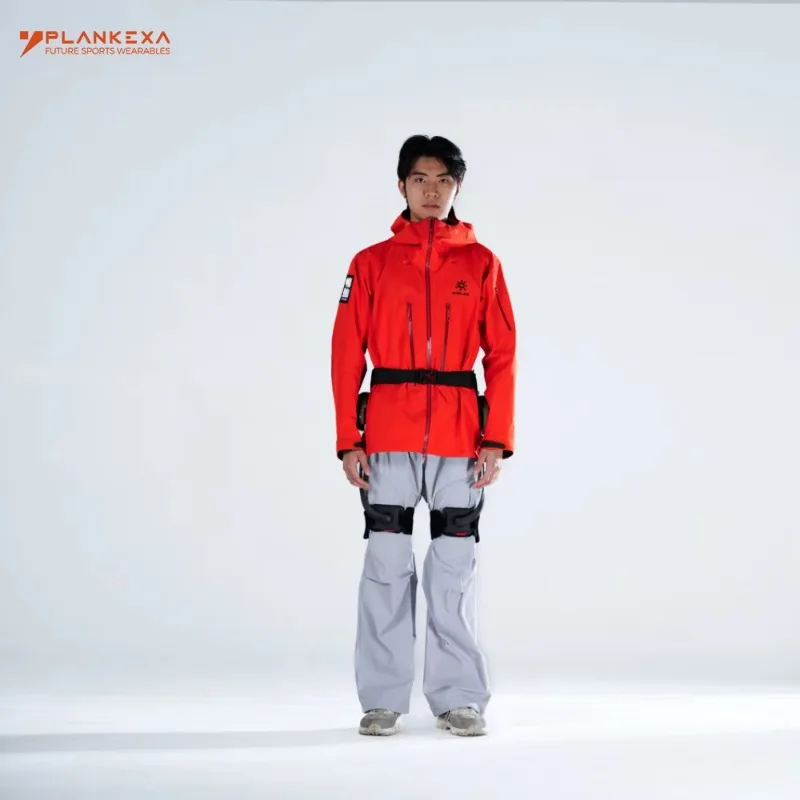 IP54 Waterproof Aluminum Alloy Carbon Fiber Nylon Lightweight Wearable Exoskeleton AI Sensing System 30N-m
