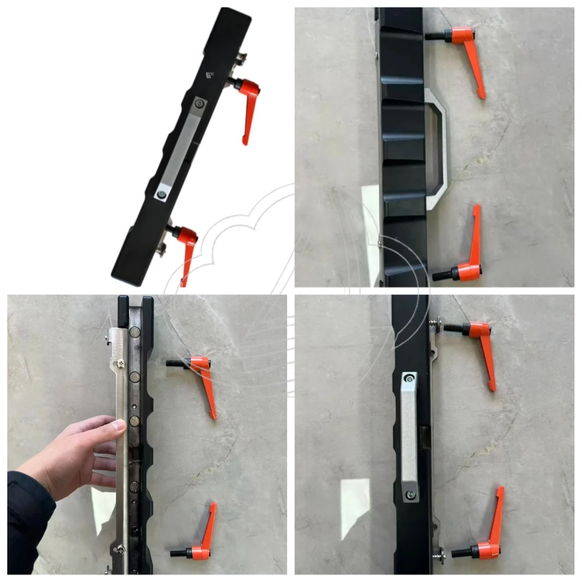 Elevator Installation Tool, Magnetic Track Adapter, Knife-edge Ruler, Elevator Track Fixing Clamp & Connection Fixture