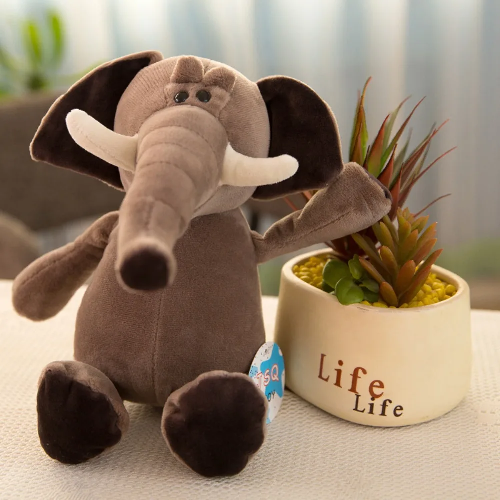 

Simulation Giraffe Plush Toys Dog Lion Monkey Plush Stuffed Toy Cartoon Tiger Forest Animal Doll Kids Birthday Christmas