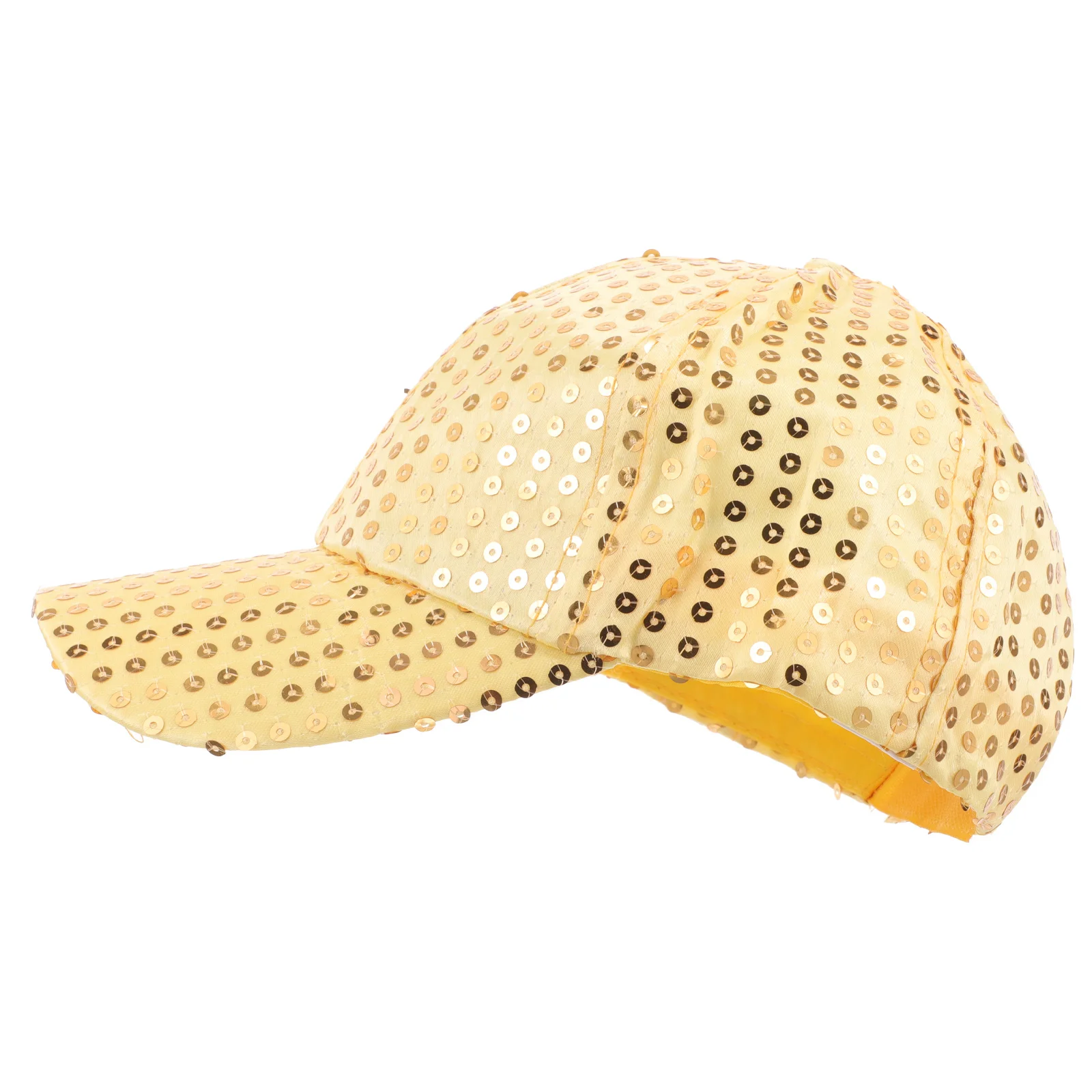 

Sparkling Cap Sequin Baseball Hat for Women Shiny Glitter Party Carnival Performance Adjustable Comfortable Breathable Fashion