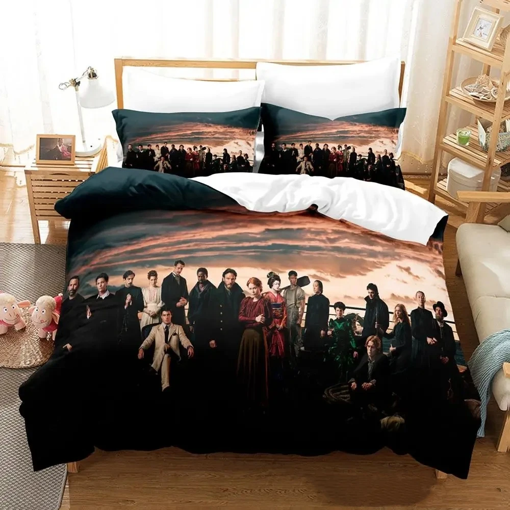 

2023 TV Play 1899 Bedding Set Single Twin Full Queen King Size Bed Set Aldult Kid Bedroom Duvetcover Set Anime parure de lit Bed