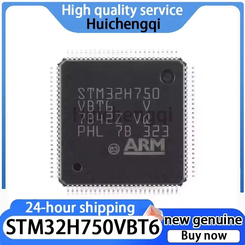 1PCS Original Genuine STM32H750VBT6 Package LQFP100 32-bit Microcontroller MCU