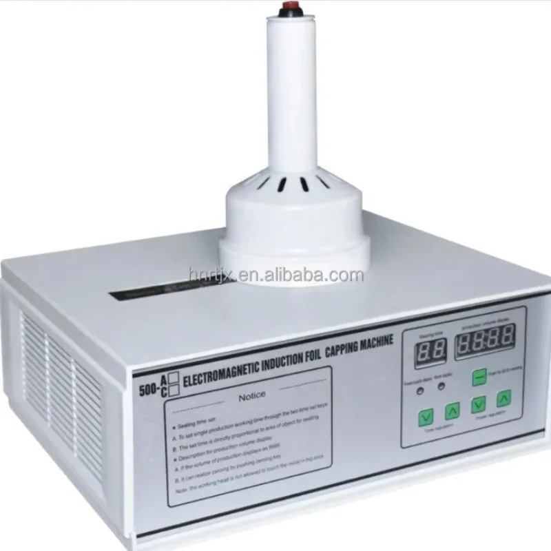 Handle foil aluminum lining sealing machine