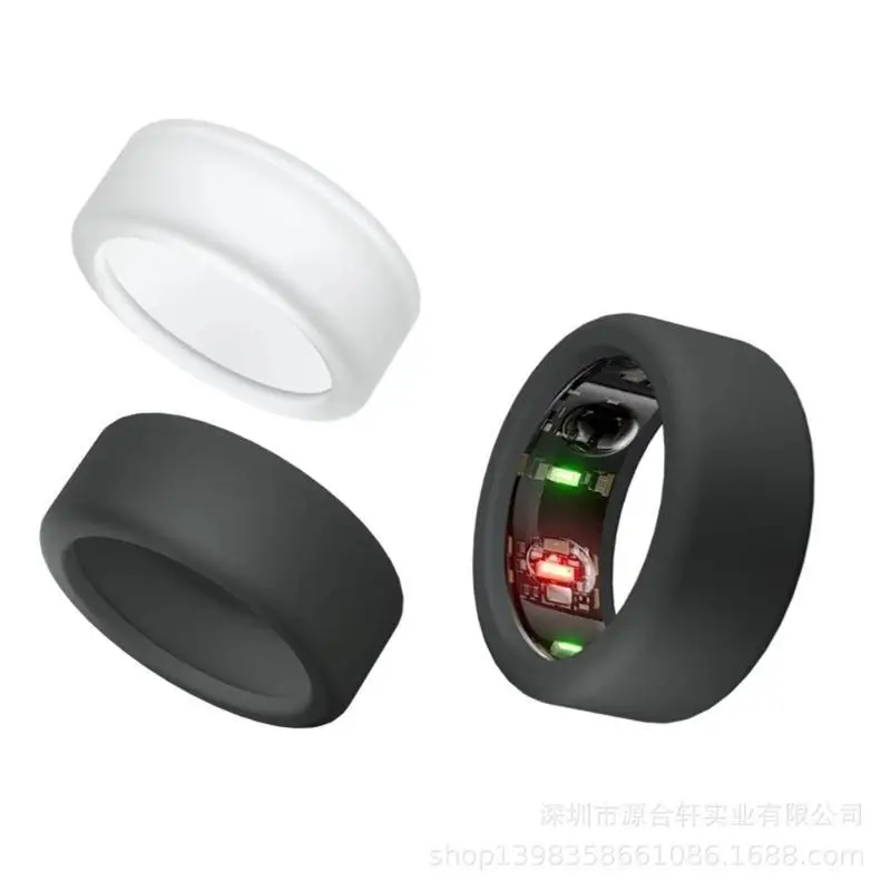 A52E Silicone Rings Protector Practical Rings Protective Sleeve Colorful Rings Guard