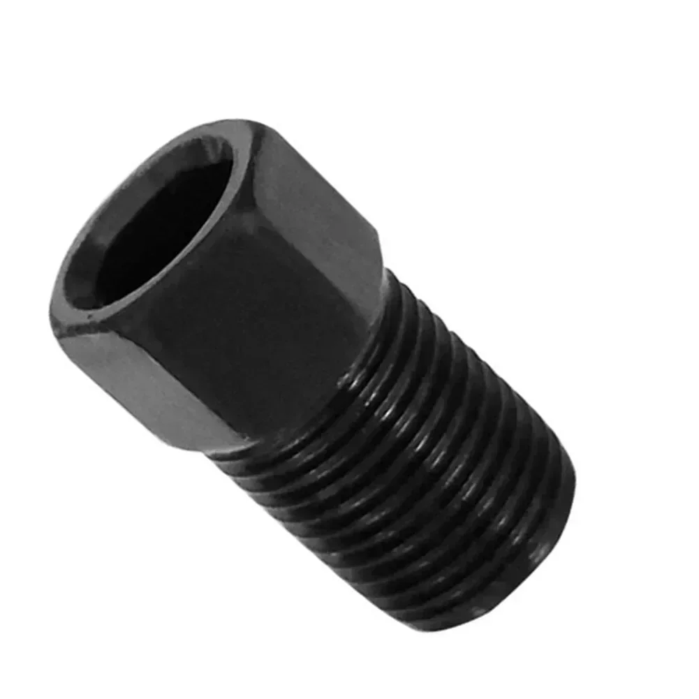 Śruba śrubowa węża hydraulicznego roweru 1 szt. Stal nierdzewna czarna do węża hydraulicznego M8 P0.75 do Shimano praktyczna