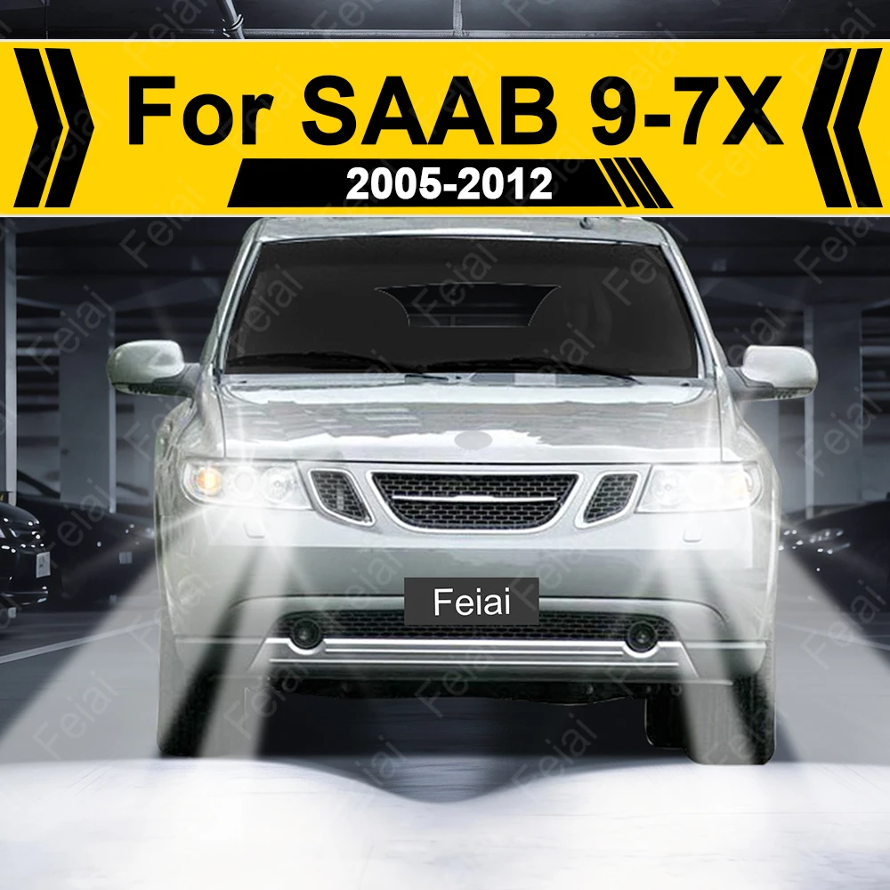 For SAAB 9-7X Headlights LED Light Bulb 9-7X 2005 2006 2007 2008 2009 2010 2011 2012 Accessories Car Headlight Auto Headlamp