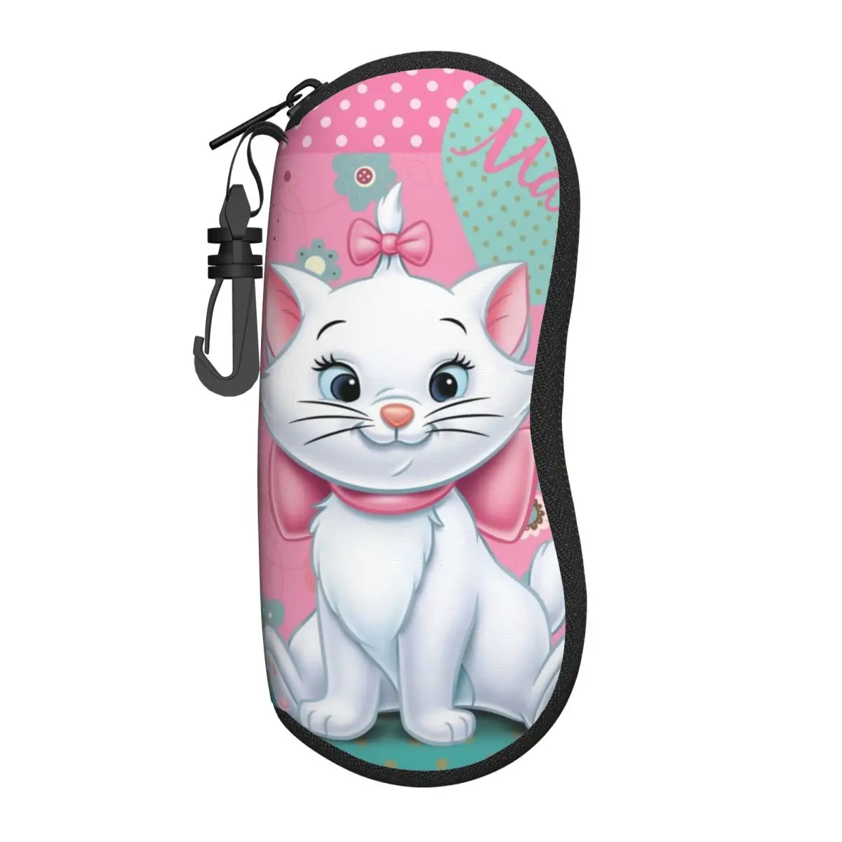 

Защитные чехлы для очков с рисунком анистокатов Мари Cat в виде ракушки, крутой чехол для солнцезащитных очков, чехол для очков
