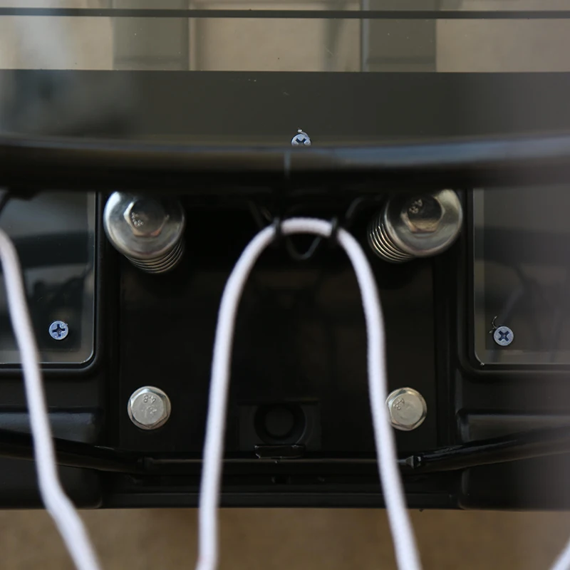 실내용 높이 조절 가능 벽걸이형 백보드 및 림 농구대 (전문가용)