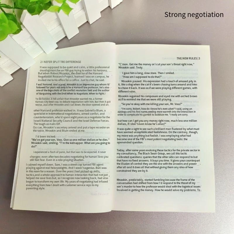 Never Split the Difference: Proven FBI Negotiation Secrets for Getting What You Want in Work and Life.