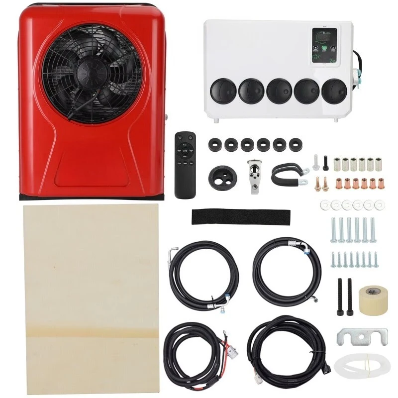 

Wholesale Low Moq Dc 12v Electric Parking Truck Cabin Air Conditioners,Overhead Type Electric Air Conditioning Systems
