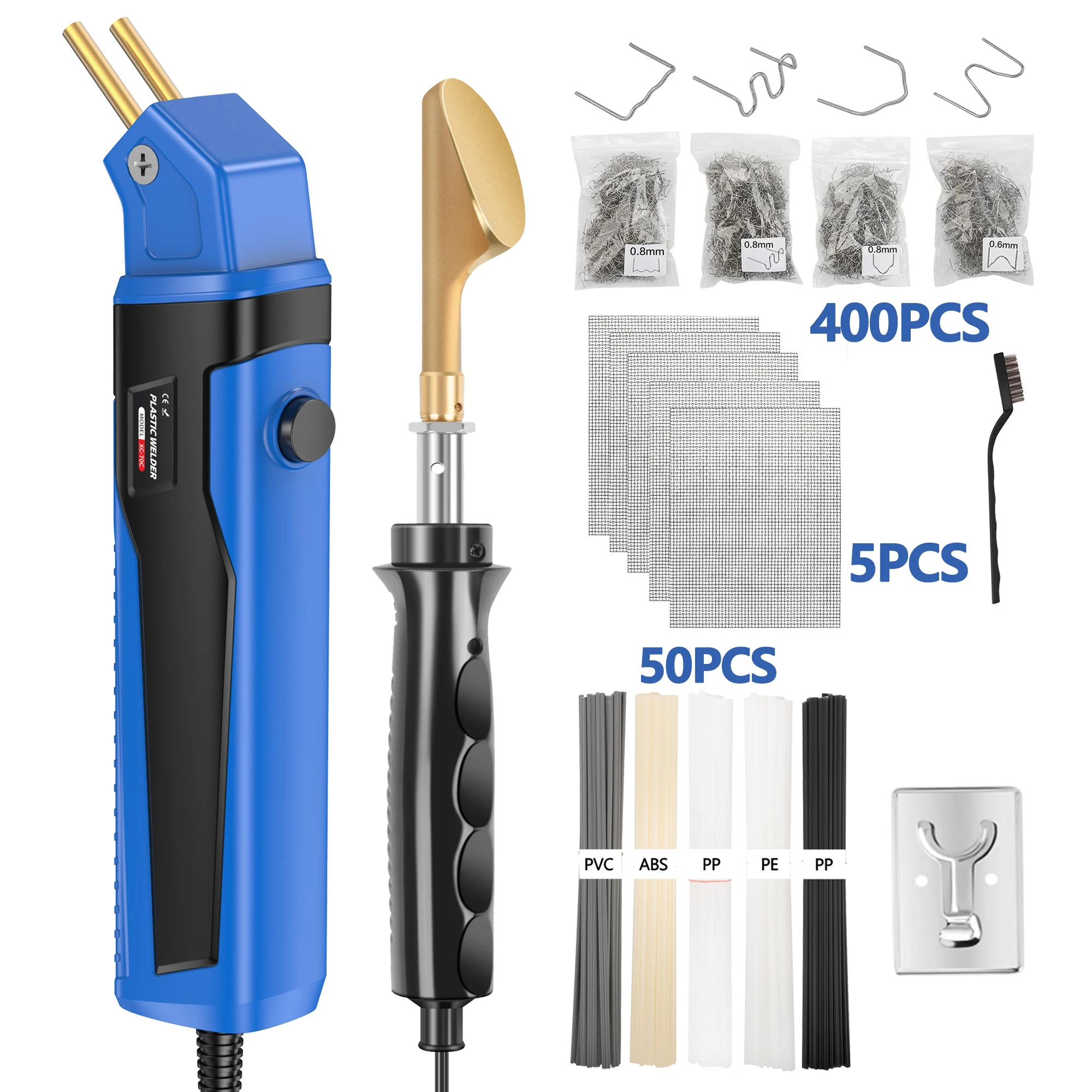 

Новый набор для ремонта бамперов 2026: Паяльник для пластика, термостеплер, паяльник-фен. Полный комплект инструментов для кузовного ремонта автомобилей.