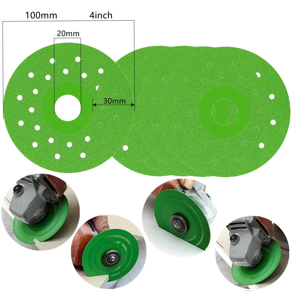 

4inch 1Pcs Top Tile Cutting Disc Super Thin Diamond Marble Saw Blade Porcelain Ceramic Glass Granite Jade Grinding Wheel Disc