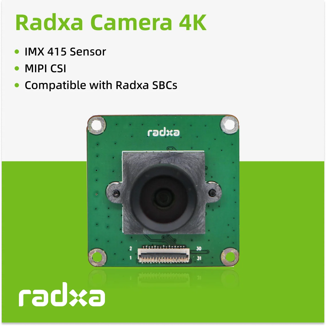 

Камера Radxa 4K, поддерживает Radxa SBC, датчик IMX415