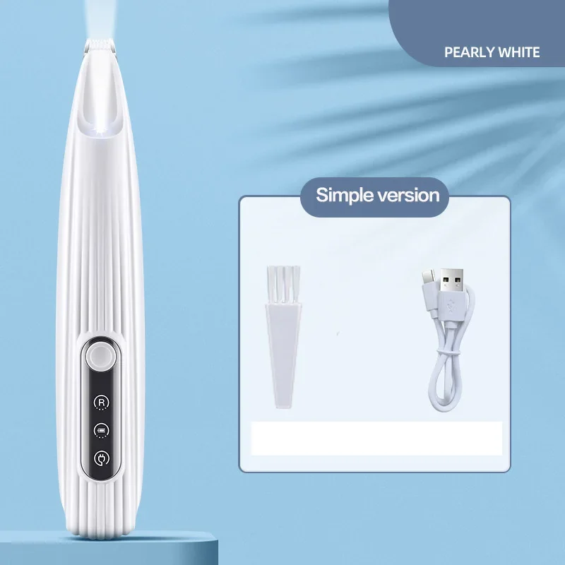 Nouvelle tondeuse à poils pour animaux de compagnie Paw Light entièrement étanche avec écran LED, lame de 18 mm de large._voghion.com