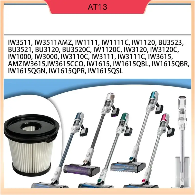 

AT13 HEPA Filters For Shark IW3511,Iw1111detect Pro Auto-Empty System, For Shark Detect Pro Cordless Stick Vacuums BU3523