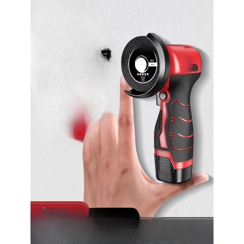 

Lithium battery mini angle grinder household rechargeable grinder grinder