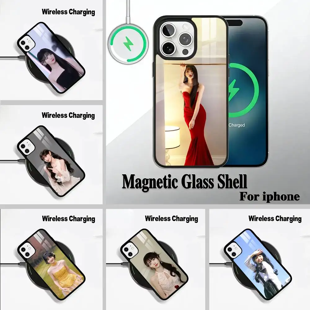 

Actress Tian Xiwei For IPhone17 16 15 14 13 12 11 Plus Pro Max Plus Wireless Charger Phone Case