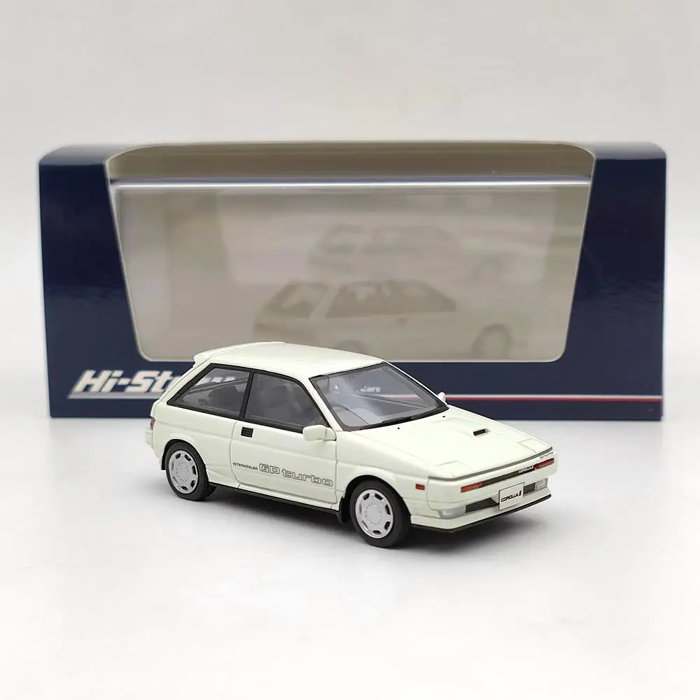 Hi-Story 1/43 Corolla II Retra GP Turbo Sports Packaga 1986 HS336 Resin Model Car Collection